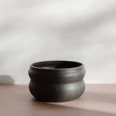 Ceramic Belly Bowl - Dark