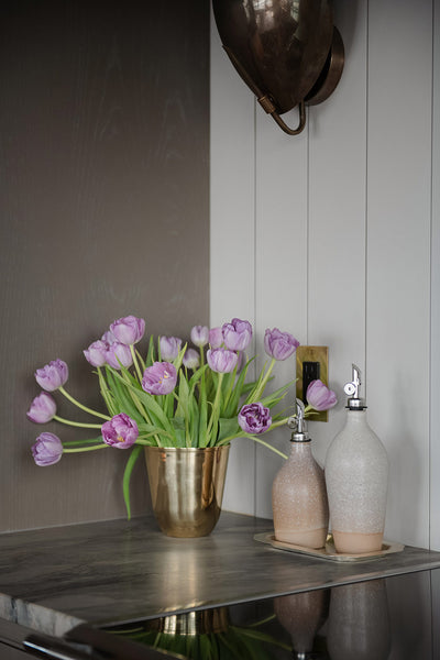 Ceramic Oil Bottle - Dark