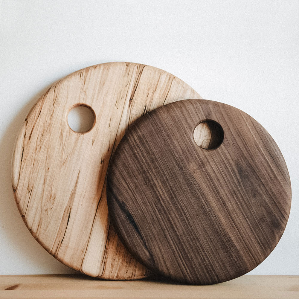 Wooden Round Serving Board