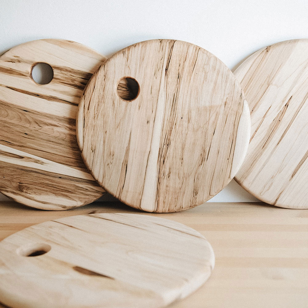 Wooden Round Serving Board