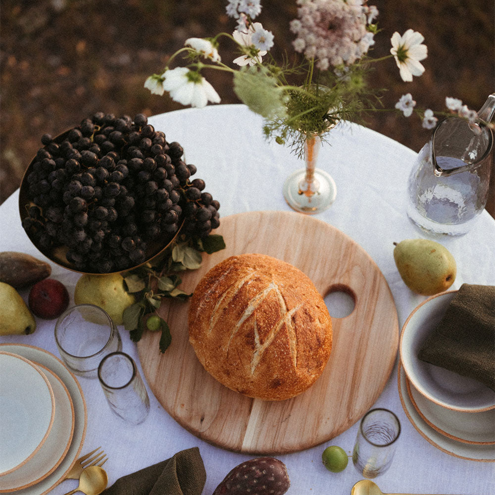 Wooden Round Serving Board