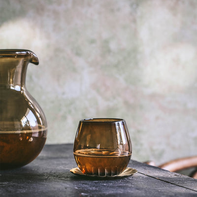 Shorty Recycled Glass - Amber