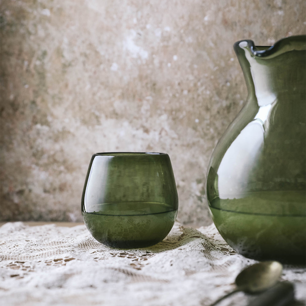 Shorty Recycled Glass - Olive