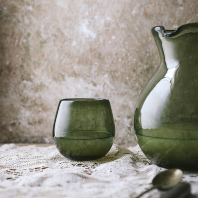 Shorty Recycled Glass - Olive