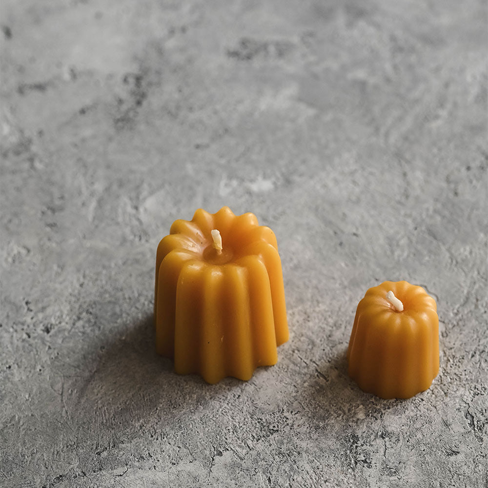 Beeswax Canelé Candle Set