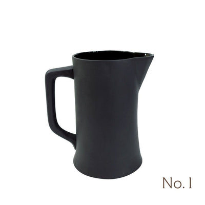 Stoneware Pitcher - Black