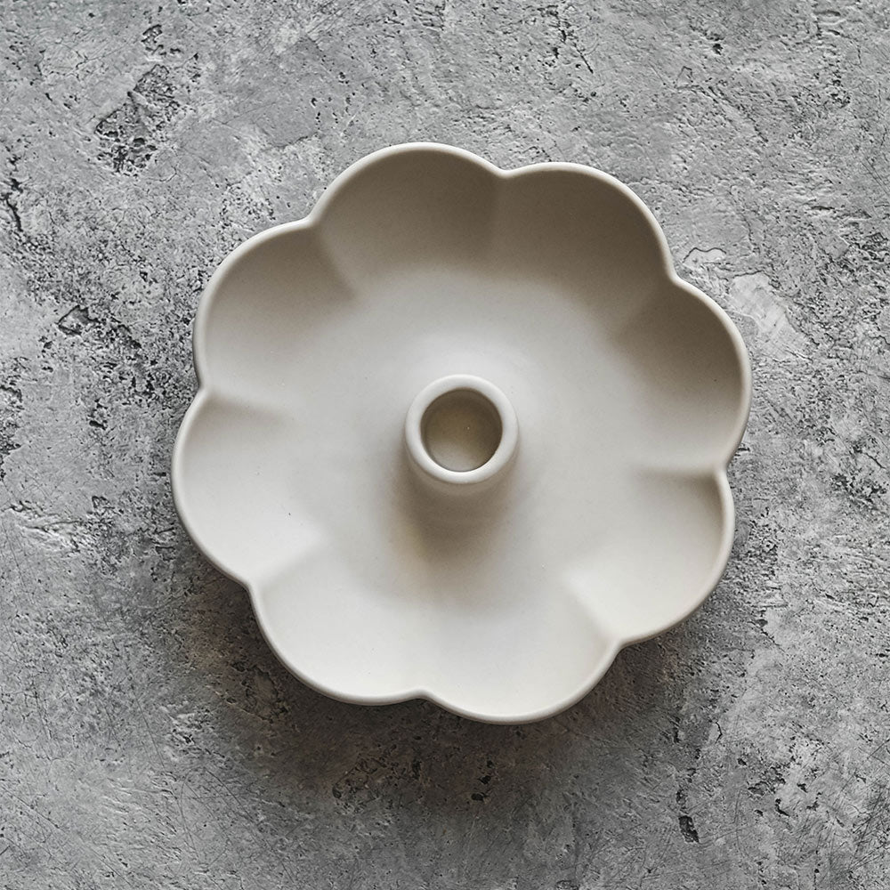 Bloom Ceramic Taper Candle Holder
