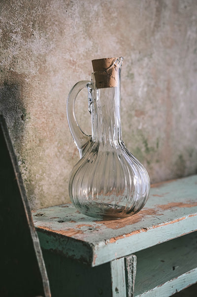 Handblown Cruet with Cork