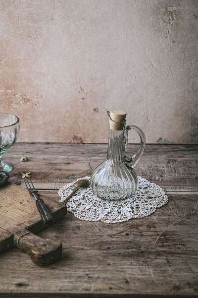 Handblown Cruet with Cork