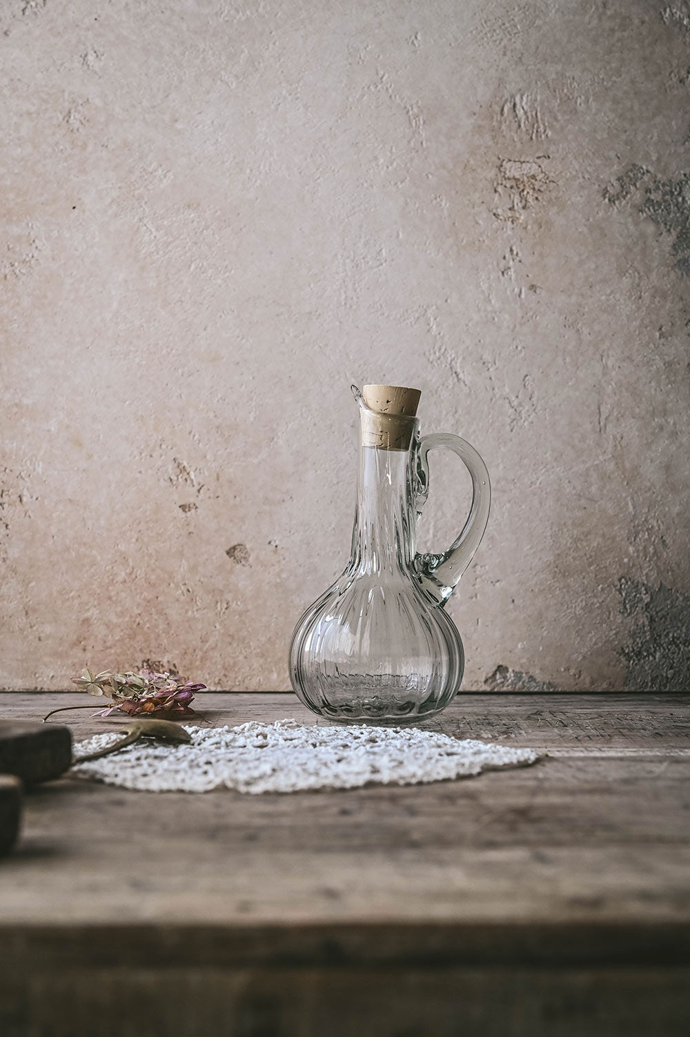 Handblown Cruet with Cork