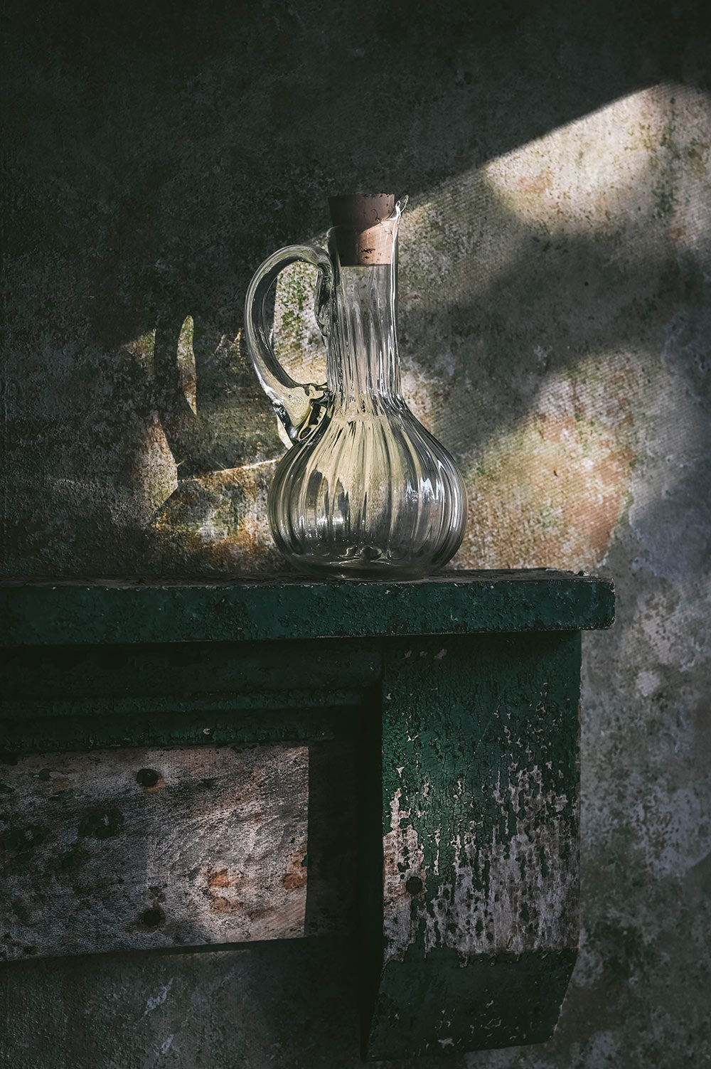 Handblown Cruet with Cork