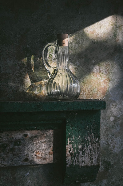 Handblown Cruet with Cork