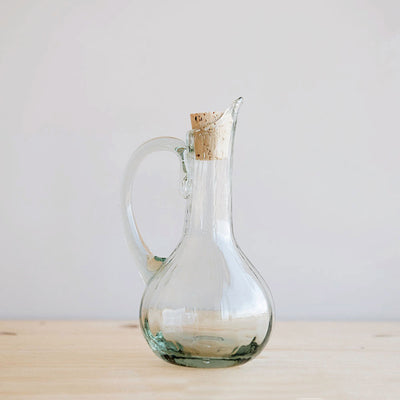 Handblown Cruet with Cork