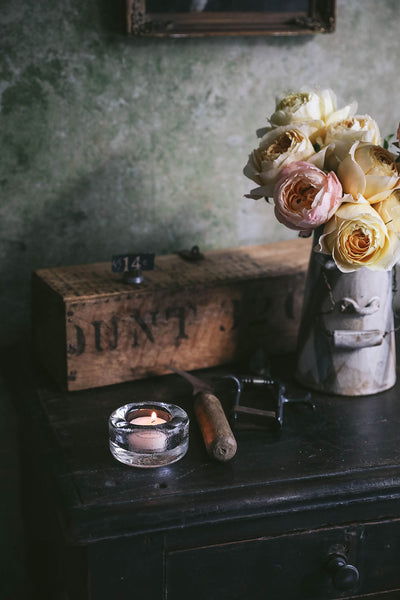 Blown Glass Tealight Holder