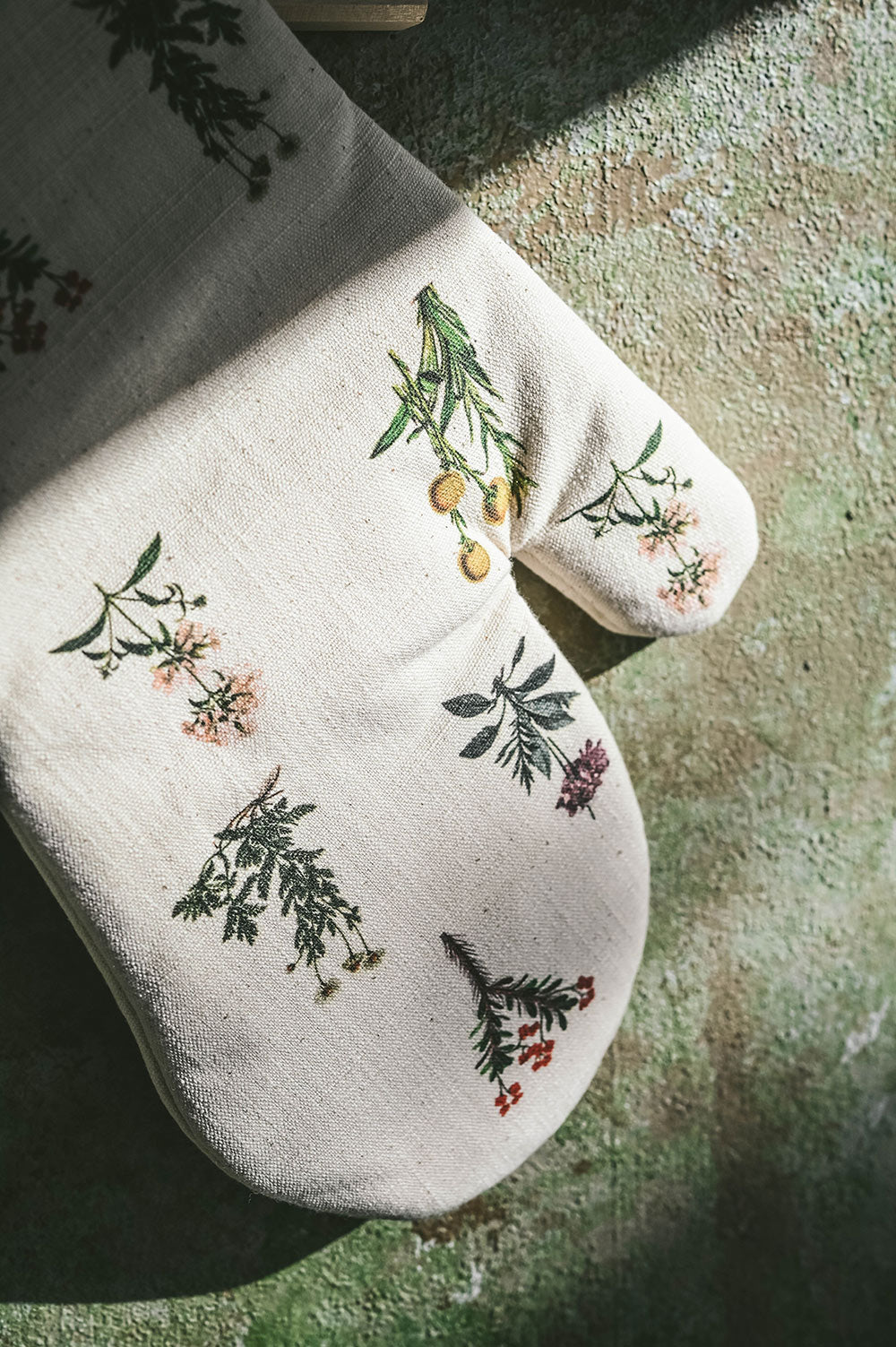 Botanical Cotton Oven Mitt