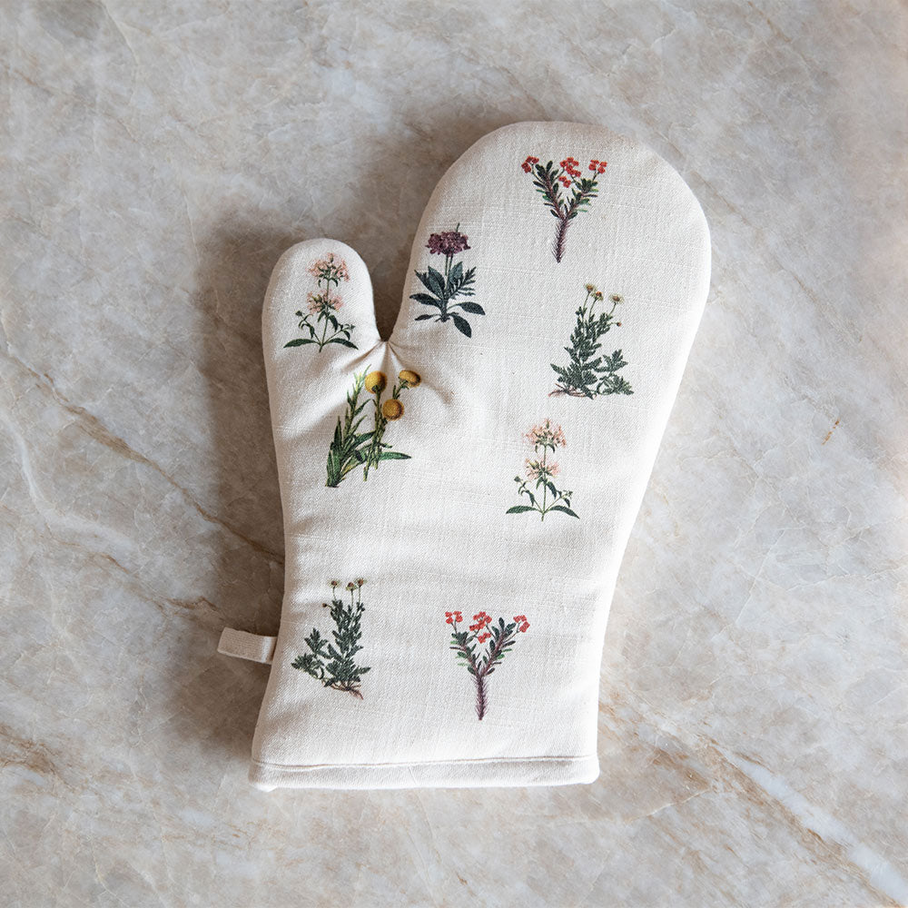 Botanical Cotton Oven Mitt