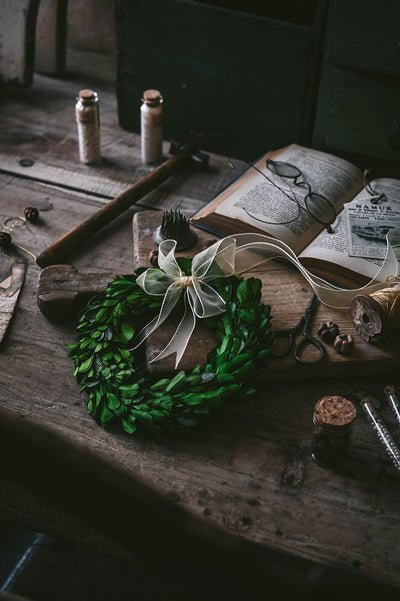 Preserved Boxwood Wreath