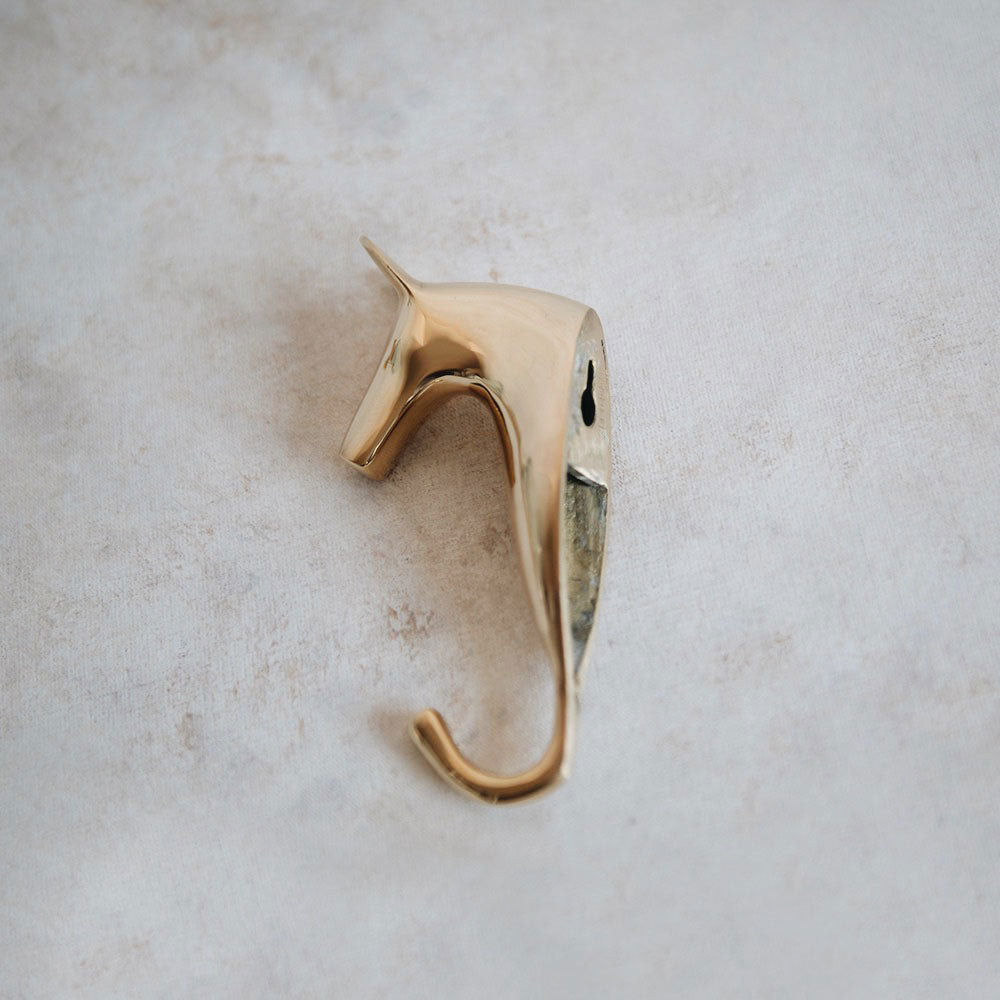 Brass Horse Hook