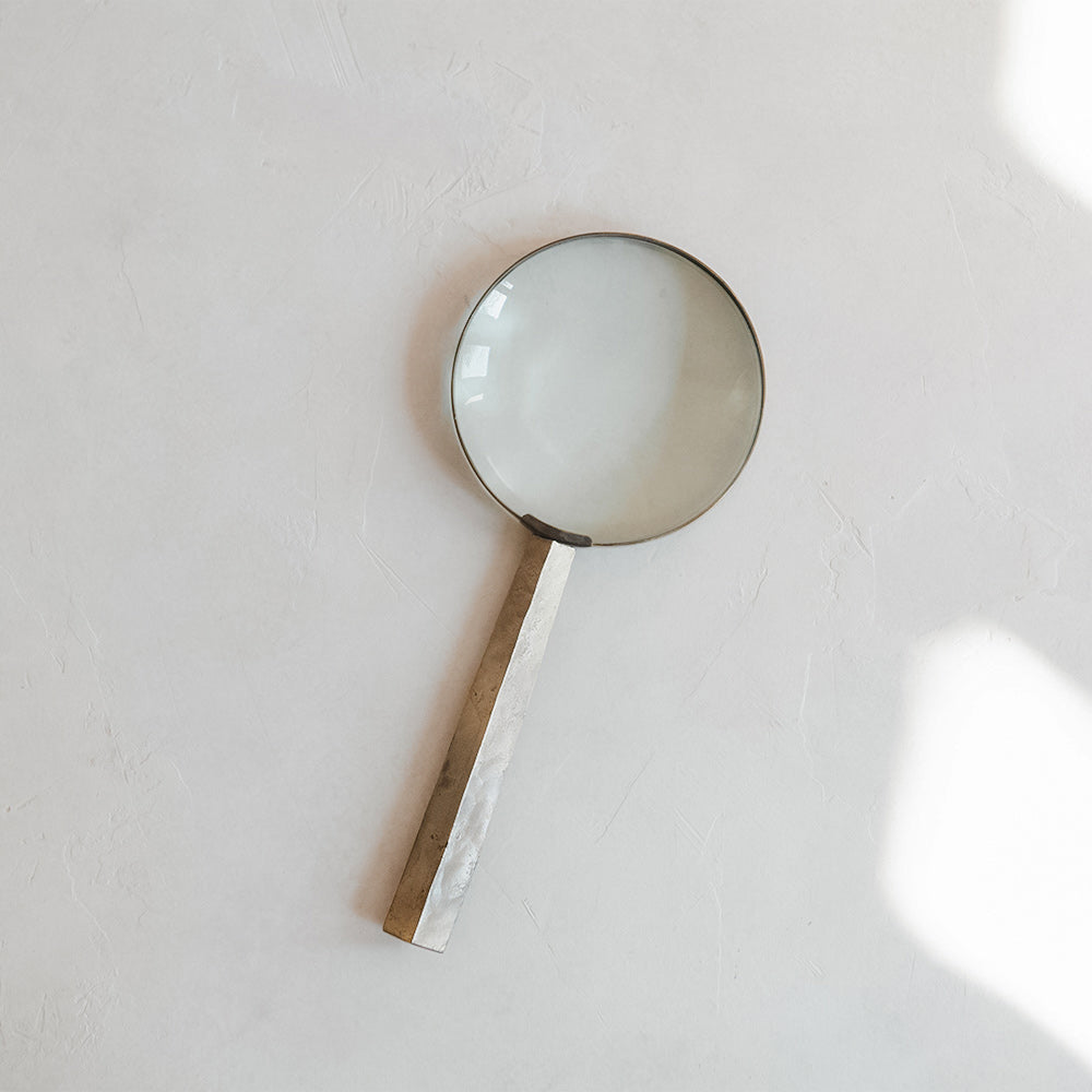 Brass Magnifying Glass