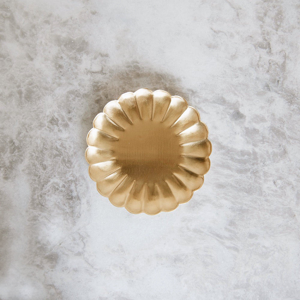 Brass Ripple Tray - Small