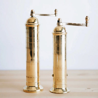 Brass Salt & Pepper Mills