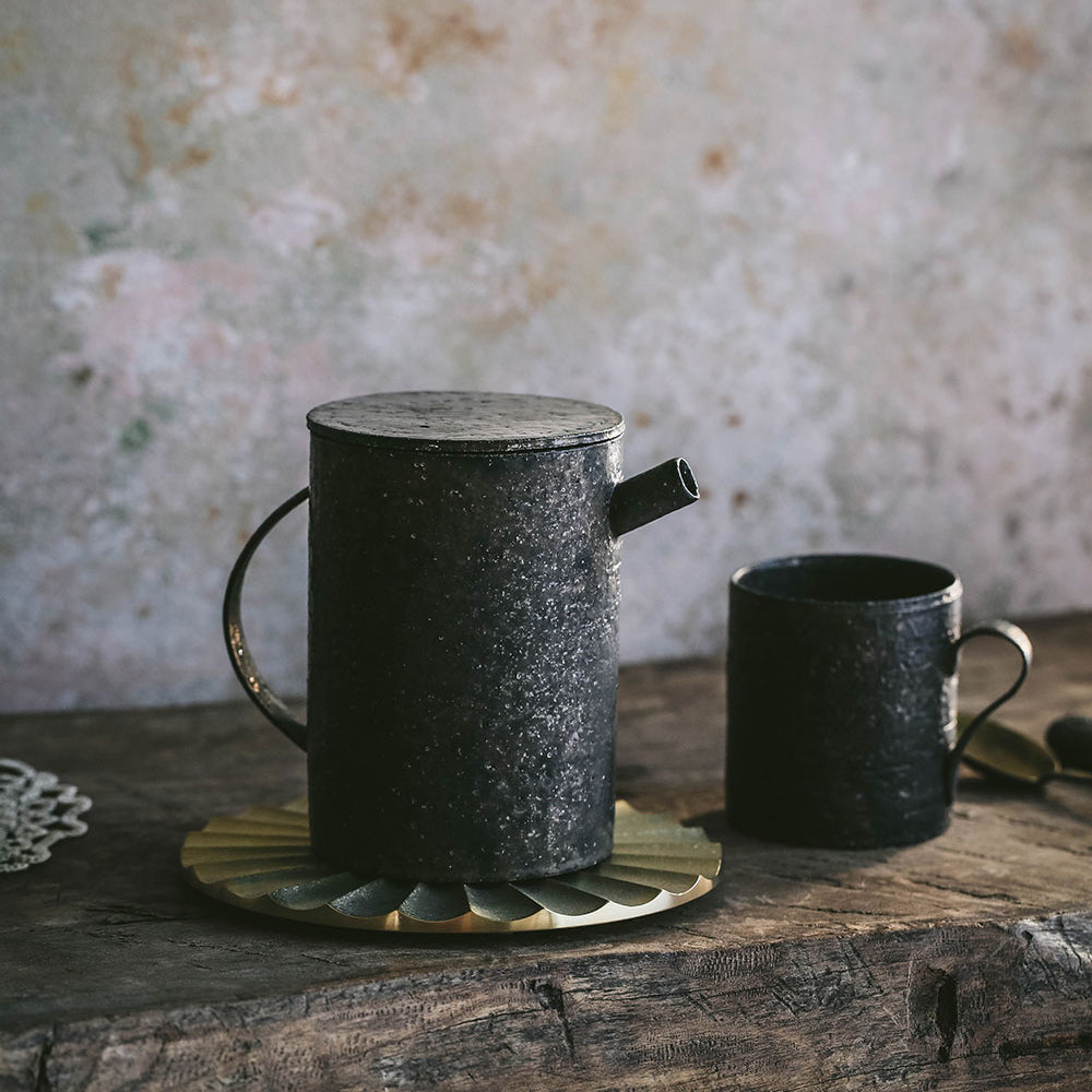 Brass Trivet - Sun