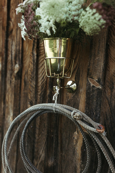Roan Iris Opal Wall Vessel