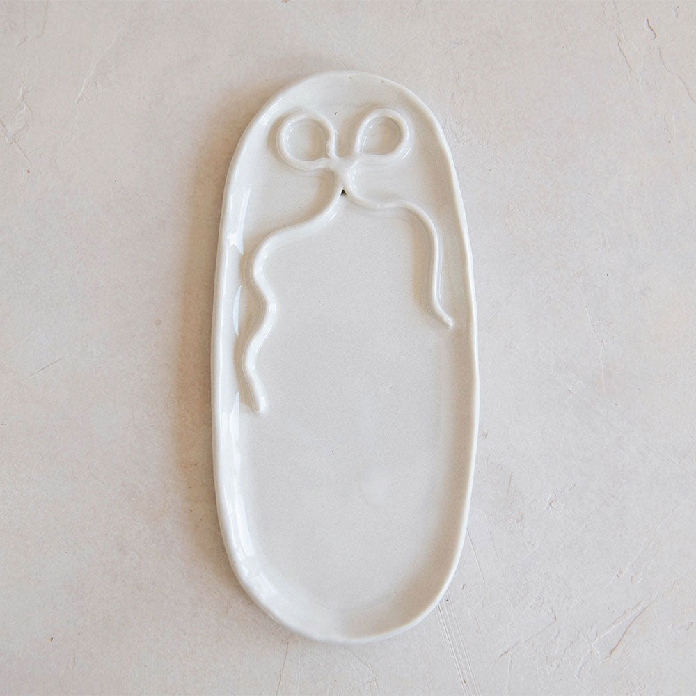 Ceramic Bow Tray