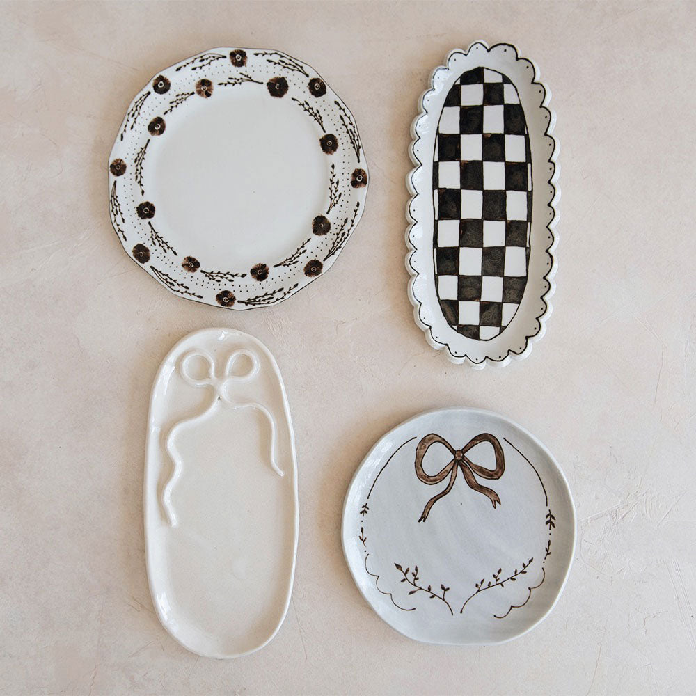 Ceramic Bow Tray