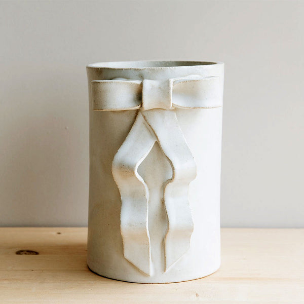 Ceramic Bow Vase