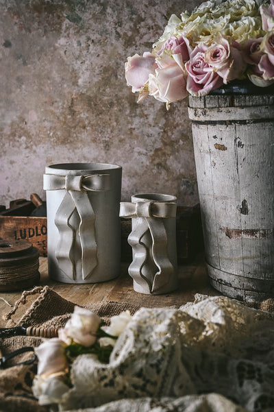 Ceramic Bow Vase