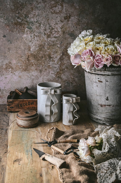 Ceramic Bow Vase