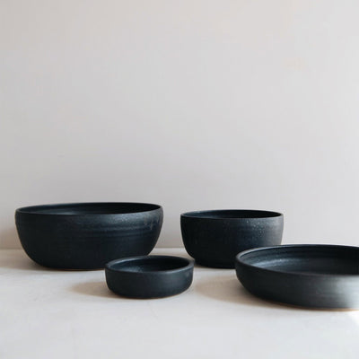 Ceramic Serving Bowl - Dark