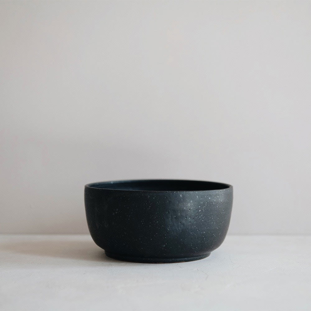Ceramic Soup Bowl - Dark