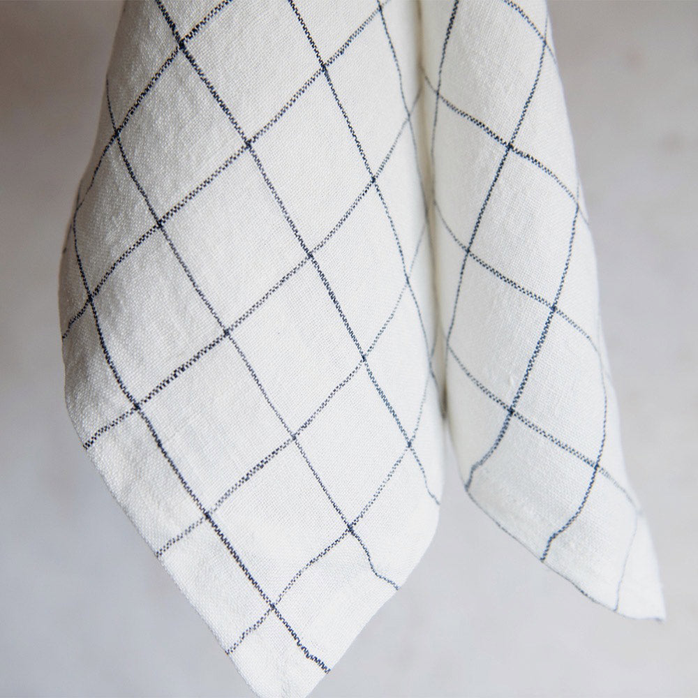 Stonewashed Linen Tea Towel