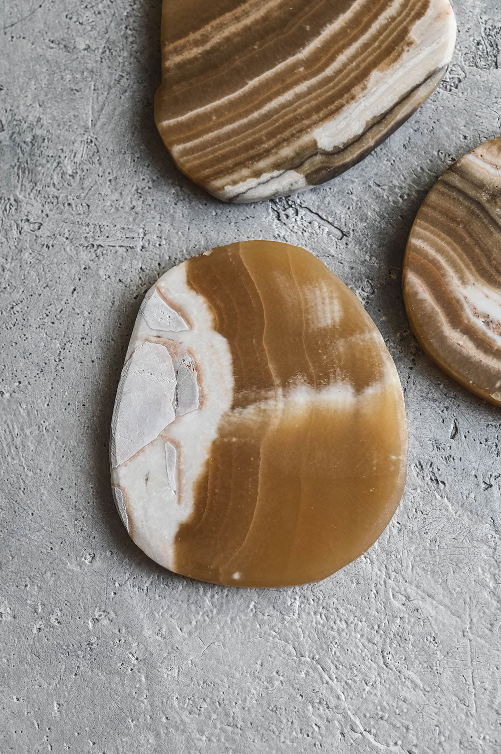 Chocolate Onyx Coaster Set