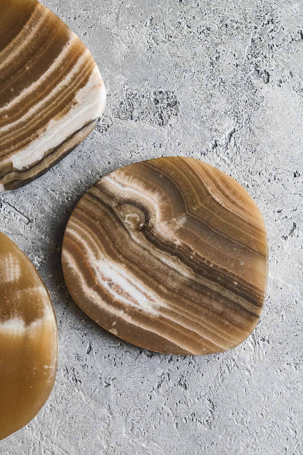 Chocolate Onyx Coaster Set