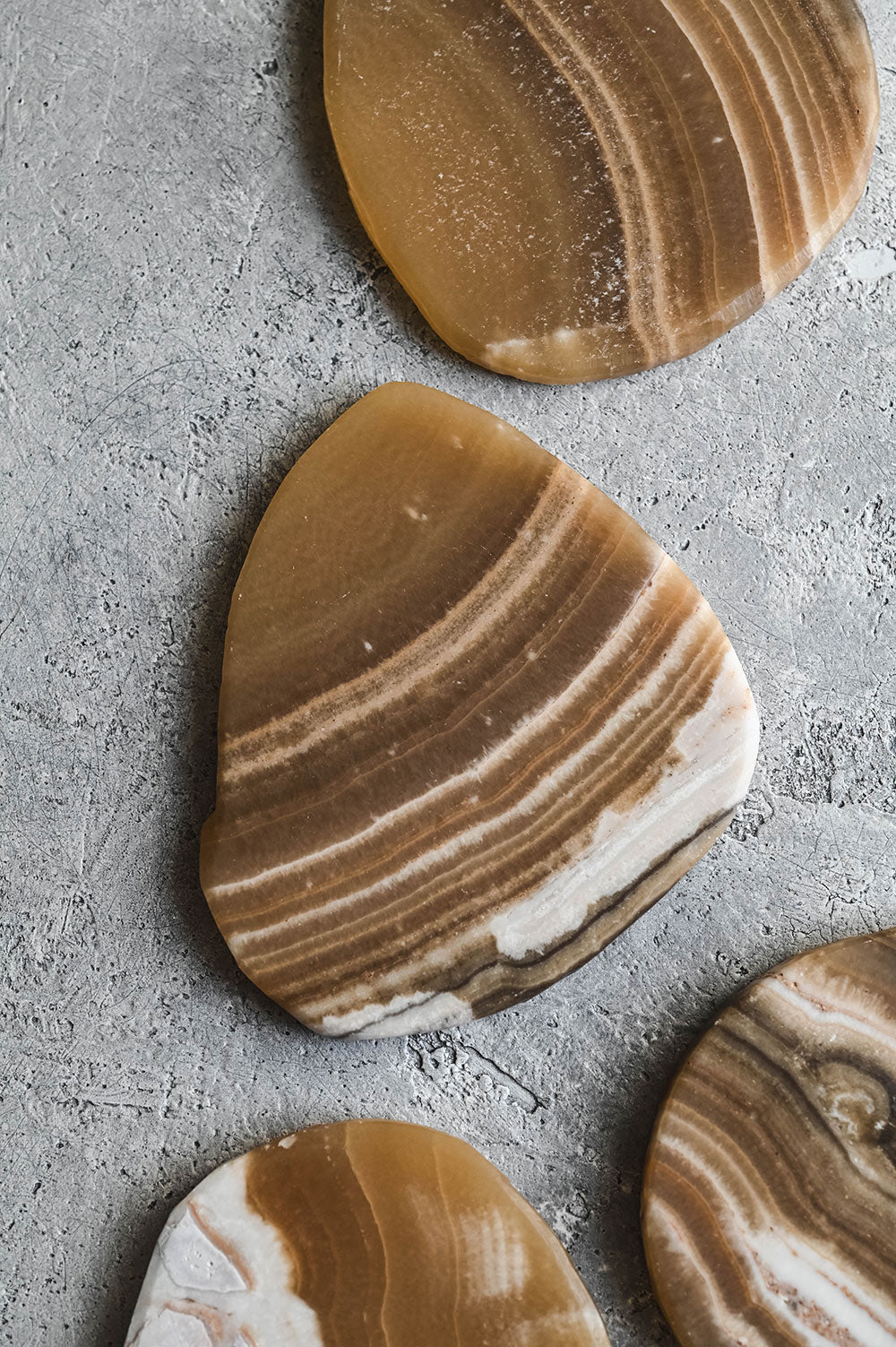 Chocolate Onyx Coaster Set