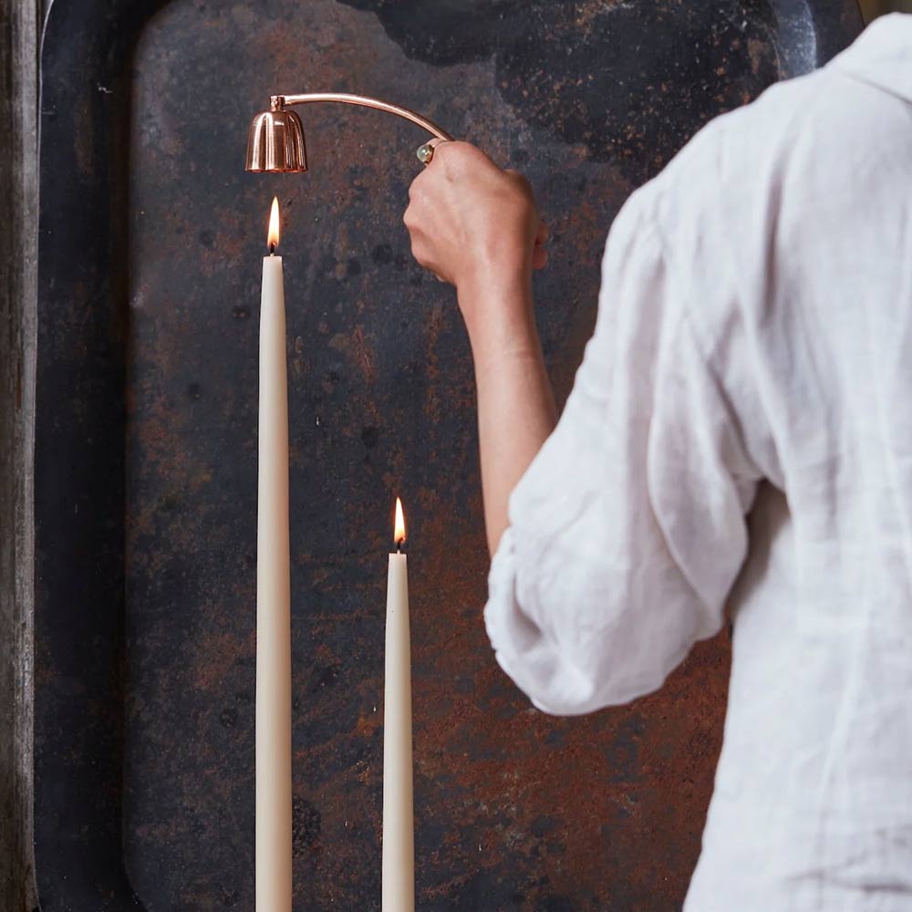 Copper Candle Snuffer