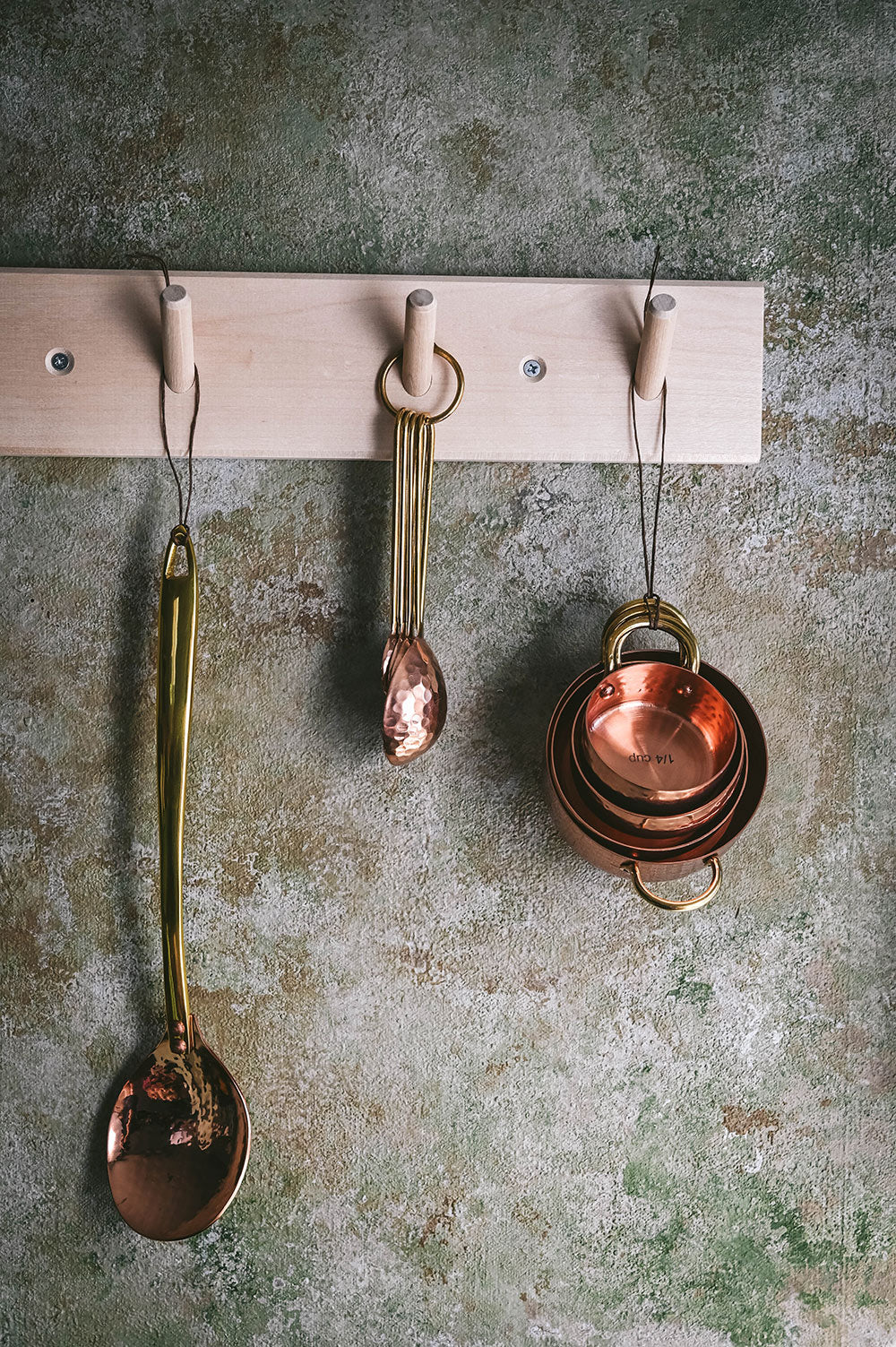 Copper & Brass Mixing Spoon