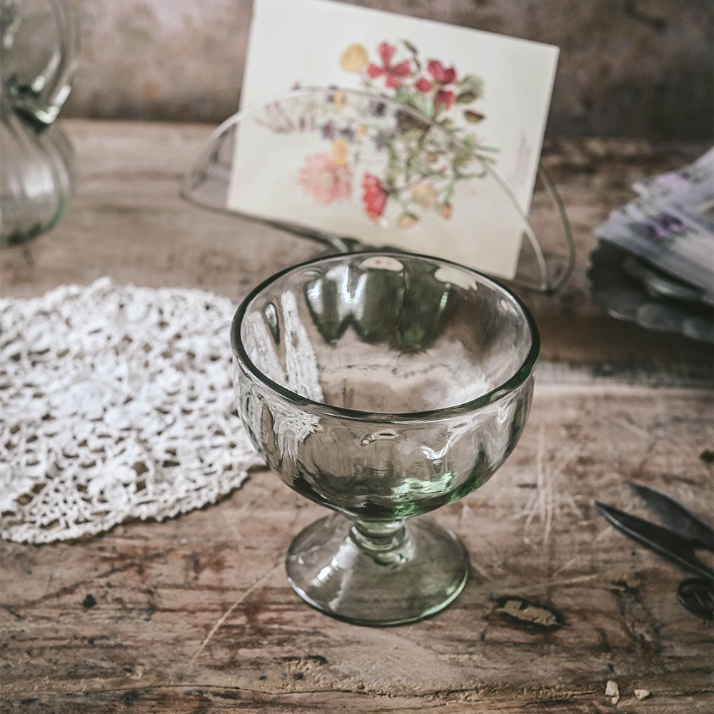 Handblown Parfait Dessert Glass