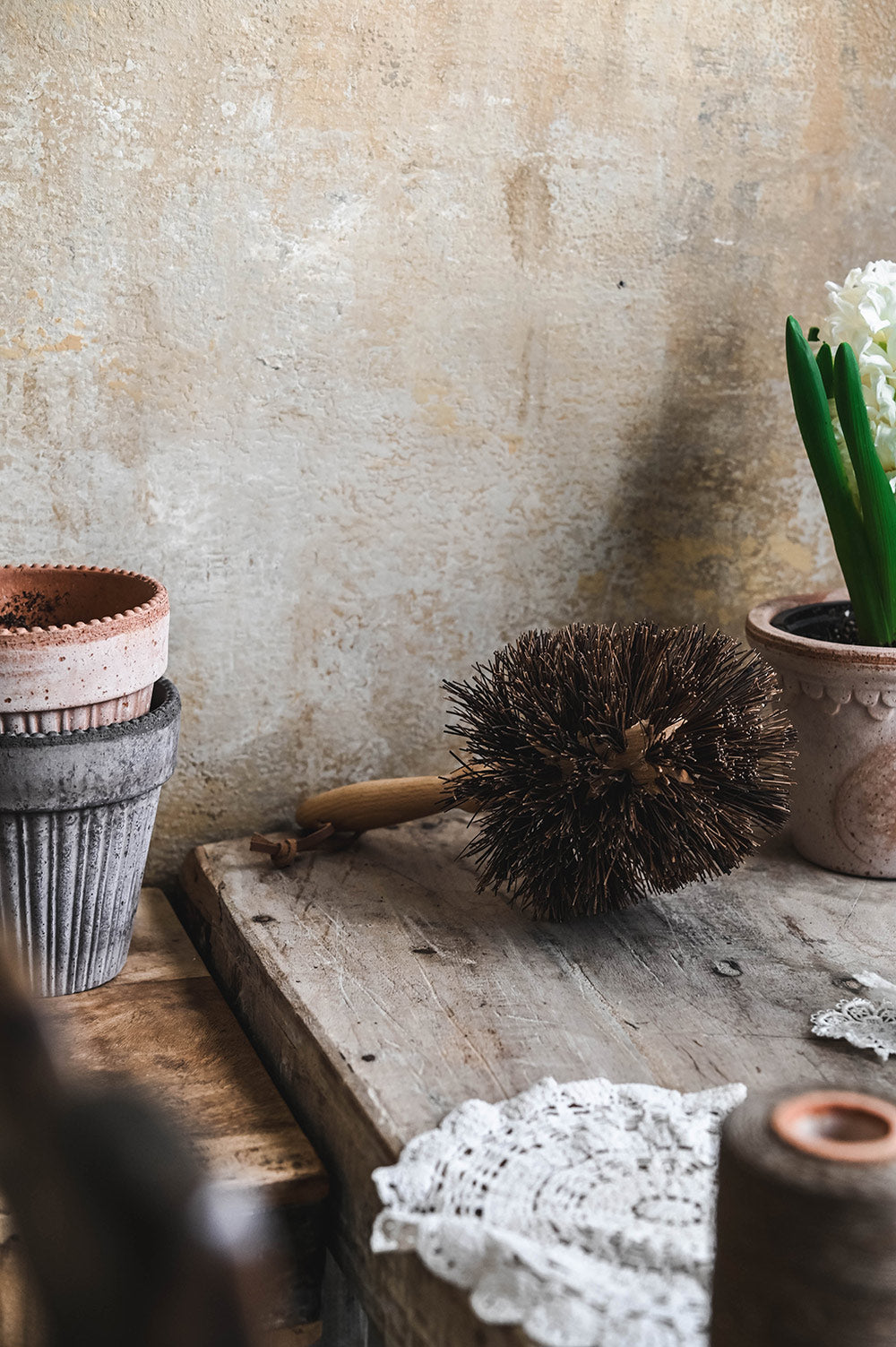 Flowerpot Planter Brush