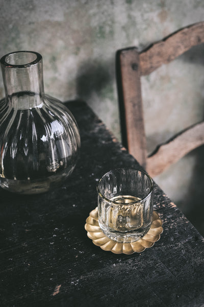 Brass Ripple Tray - Small