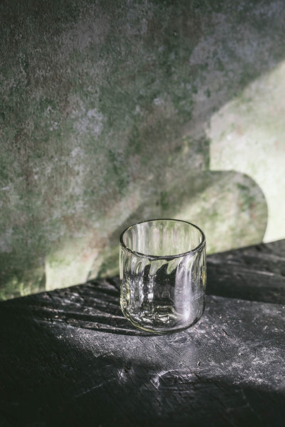 Recycled Glass Fluted Carafe Set