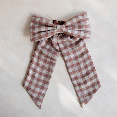 Gingham Bow