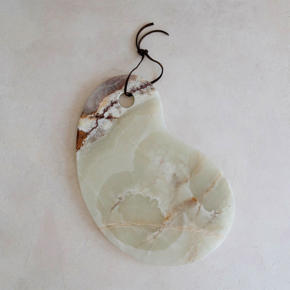 Green Onyx Hanging Serving Board