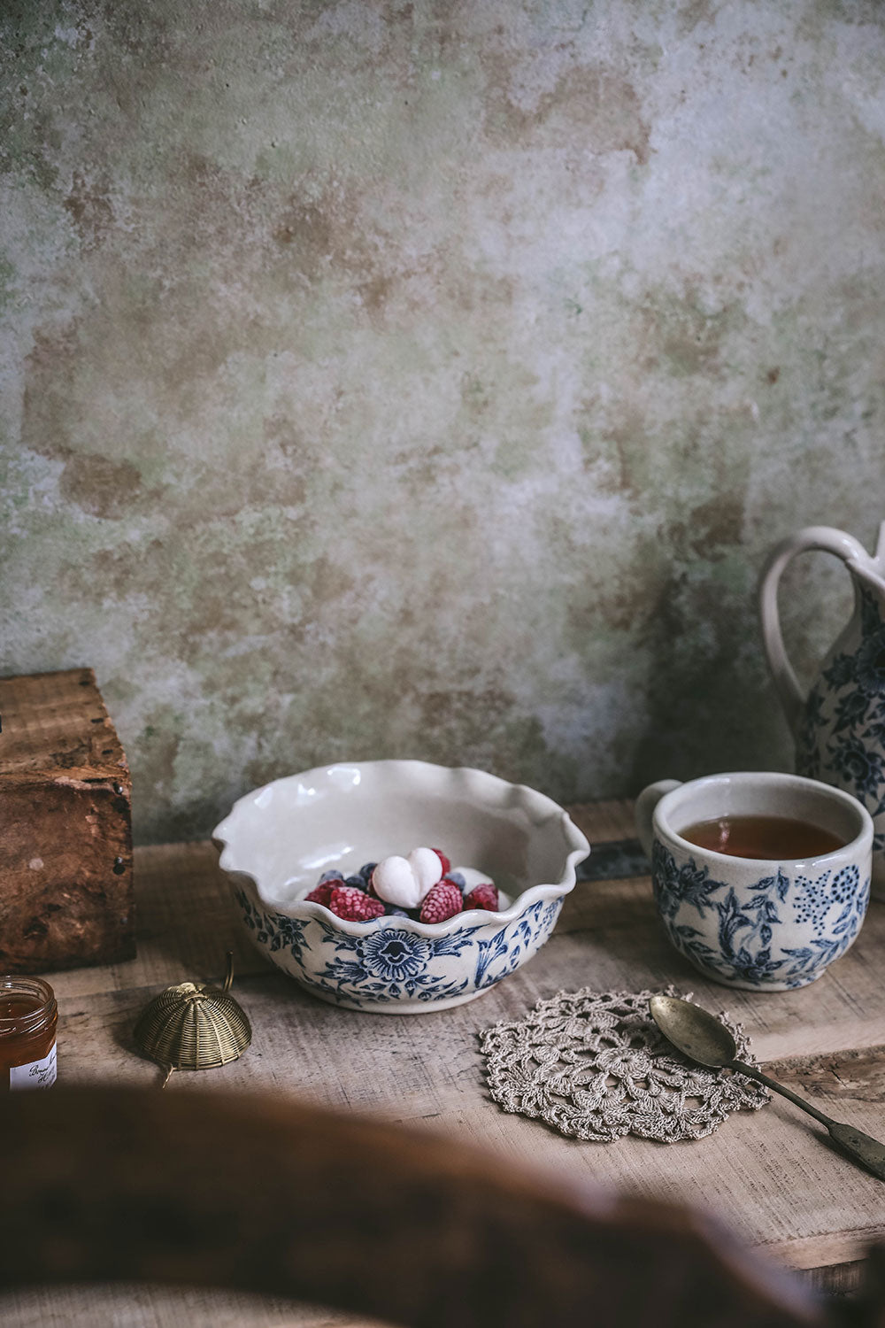Hand-painted Artisan Bowl
