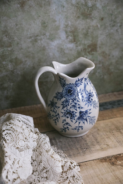 Hand-painted Artisan Pitcher