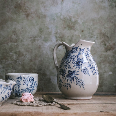 Hand-painted Artisan Pitcher