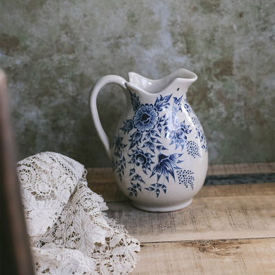 Hand-painted Artisan Pitcher